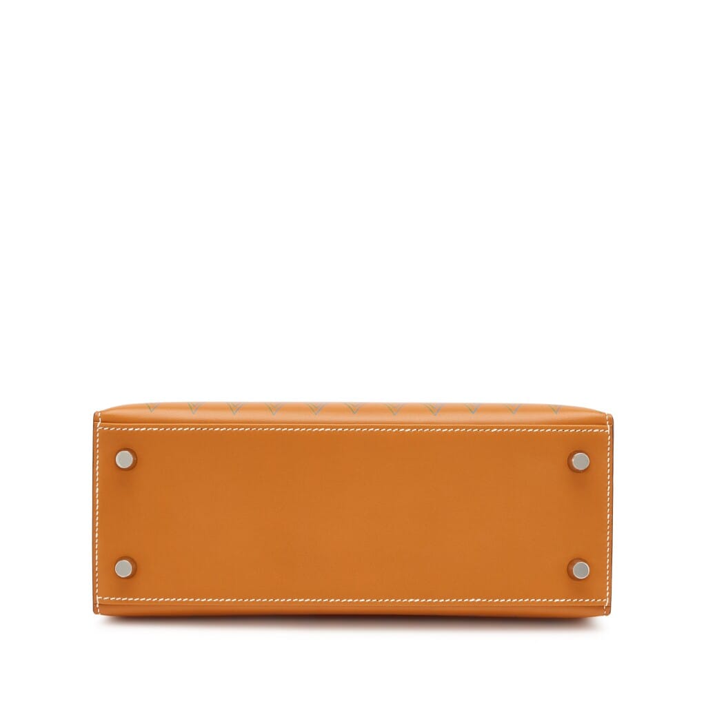 Limited Edition Naturel Sable Butler Sellier Losanges Kelly 25 Palladium Hardware, 2023