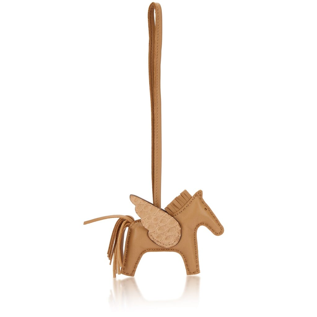 Chai Matte Alligator and Milo Lambskin GriGri Rodeo Pegase Charm PM, 2022