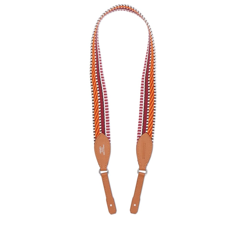 Orange Minium, Rose and Gold Swift and Canvas Sangle Cavale Bag Strap Palladium Hardware, 2023