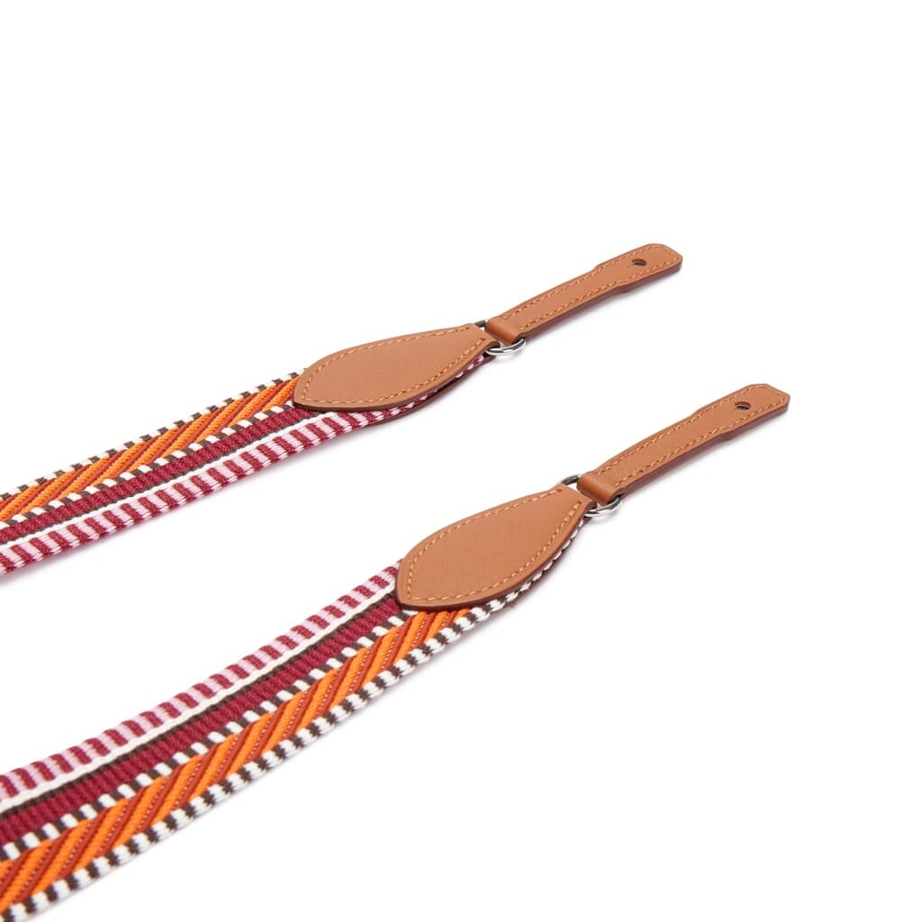 Orange Minium, Rose and Gold Swift and Canvas Sangle Cavale Bag Strap Palladium Hardware, 2023