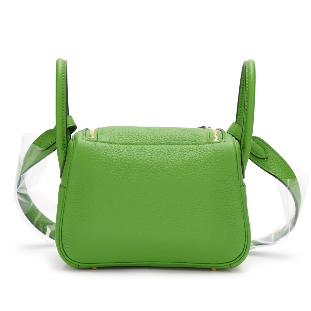 Vert Yucca Clemence Mini Lindy 20 Gold Hardware, 2023