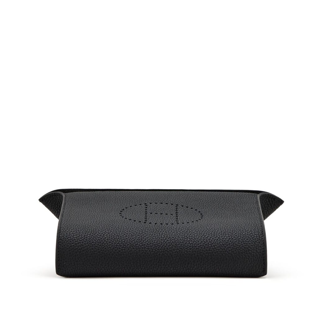 Black Togo Videpoches Bag Palladium Hardware, 2023