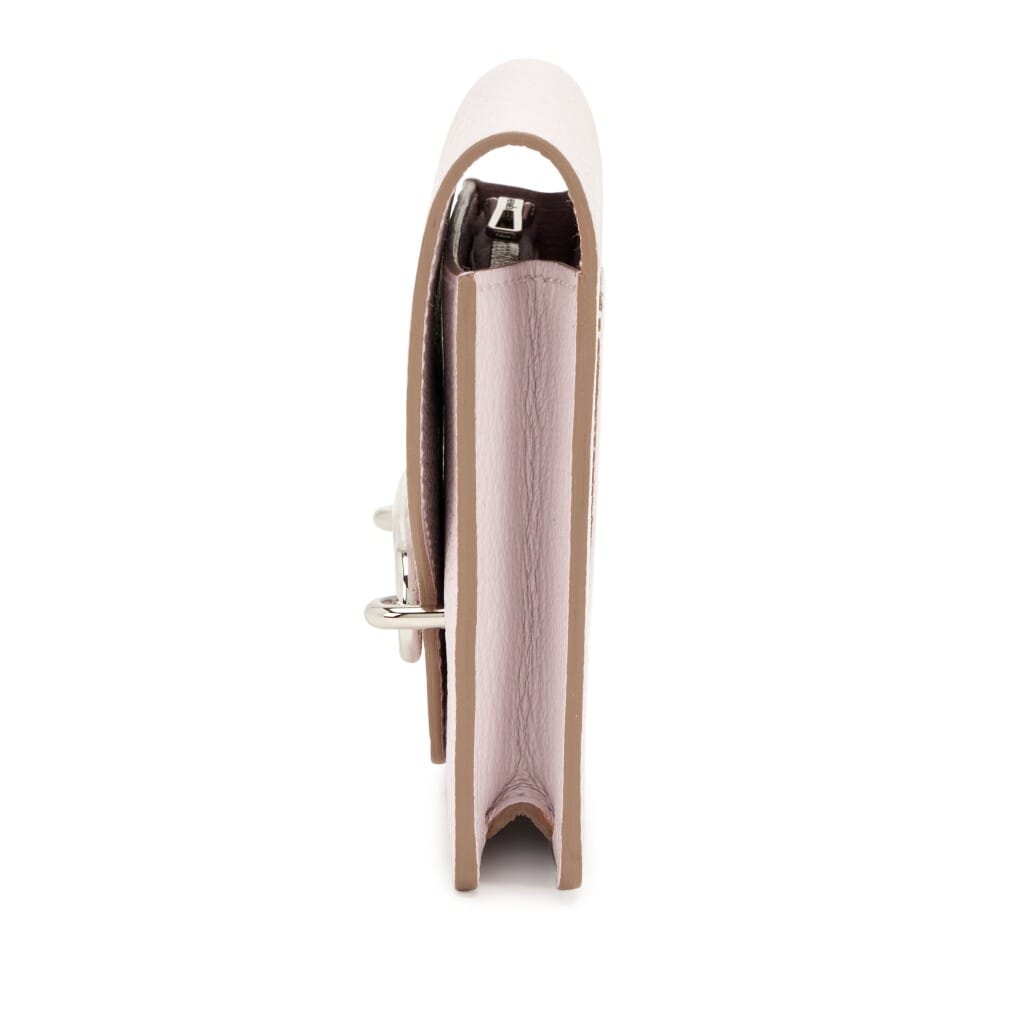 Mauve Pale Chèvre Mysore Roulis Slim Palladium Hardware, 2023