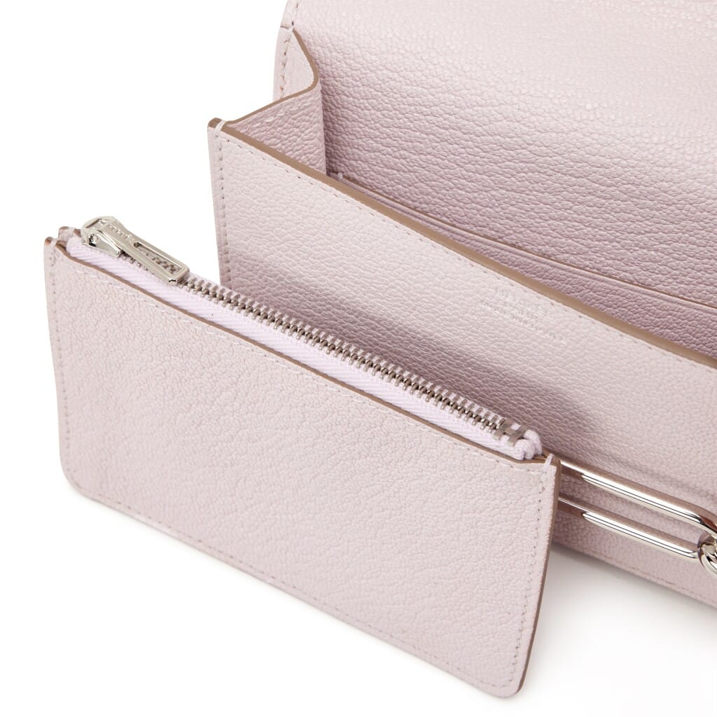 Mauve Pale Chèvre Mysore Roulis Slim Palladium Hardware, 2023