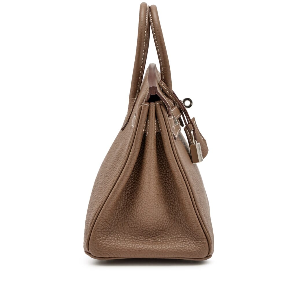Etoupe Togo Birkin 25 Palladium Hardware, 2021