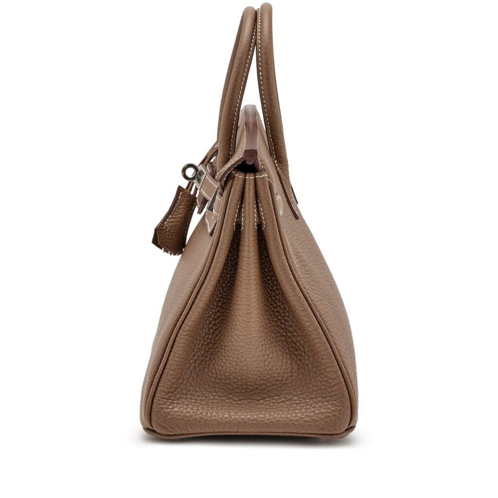 Etoupe Togo Birkin 25 Palladium Hardware, 2021