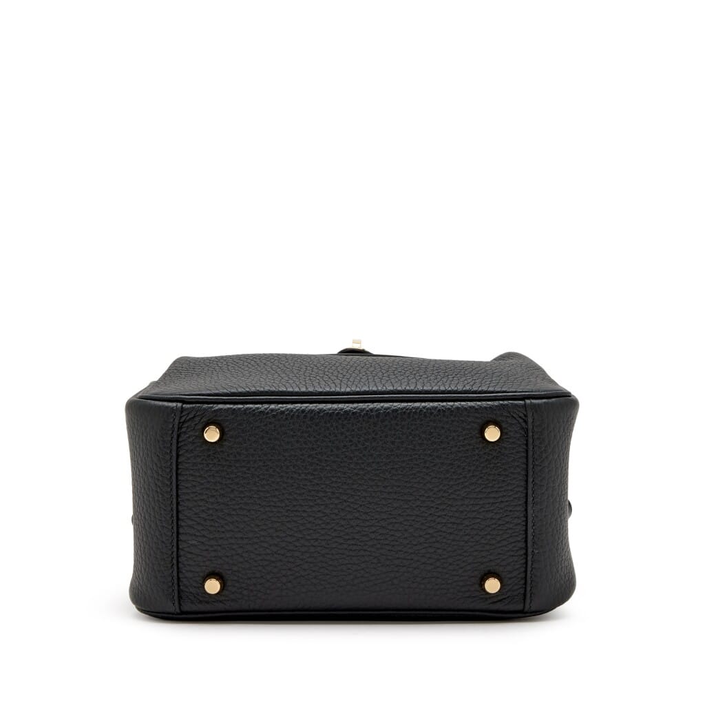 Black Clemence Mini Lindy 20 Gold Hardware, 2023