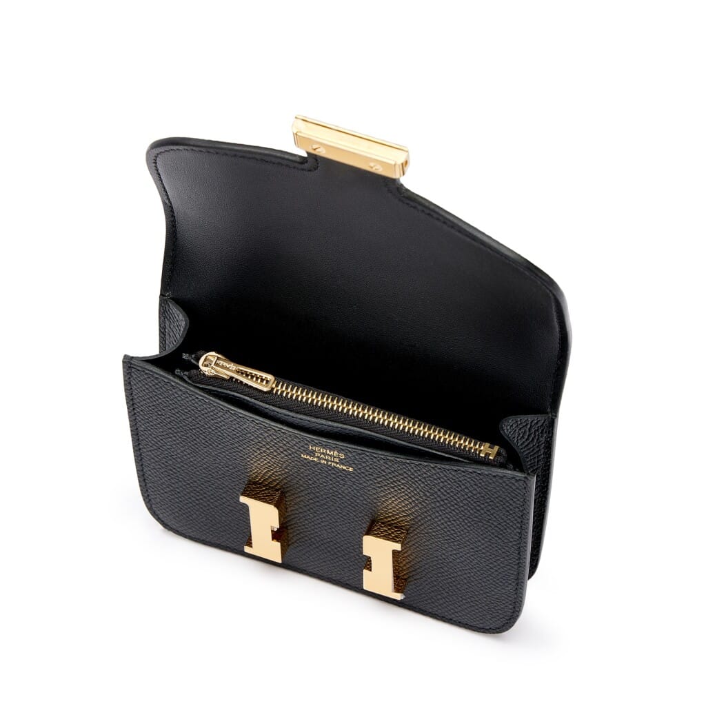 Black Epsom Constance Slim Gold Hardware, 2023