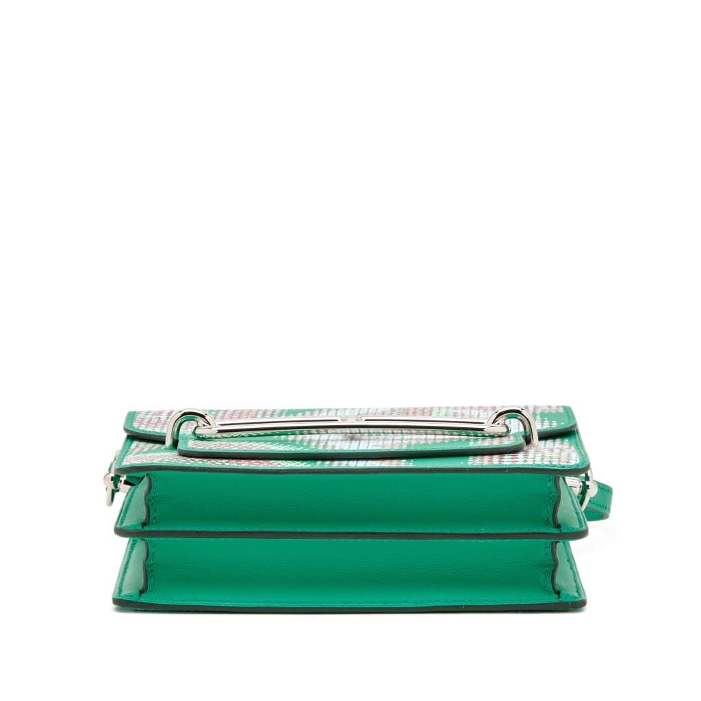 Limited Edition Menthe Swift Mini Roulis Circuit 18 Faubourg Palladium Hardware, 2021