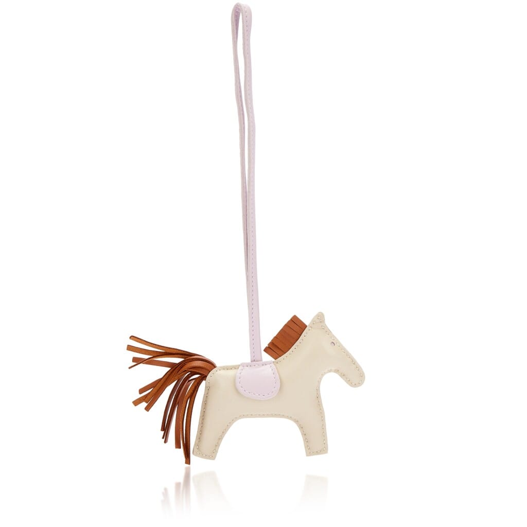 Craie, Mauve Pale and Gold Milo and Swift Leather GriGri Rodeo Charm PM, 2022