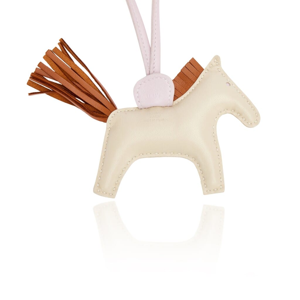 Craie, Mauve Pale and Gold Milo and Swift Leather GriGri Rodeo Charm PM, 2022