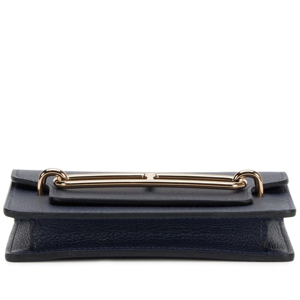 Blue Nuit Evercolor Roulis Slim Wallet Permabrass Hardware, 2022