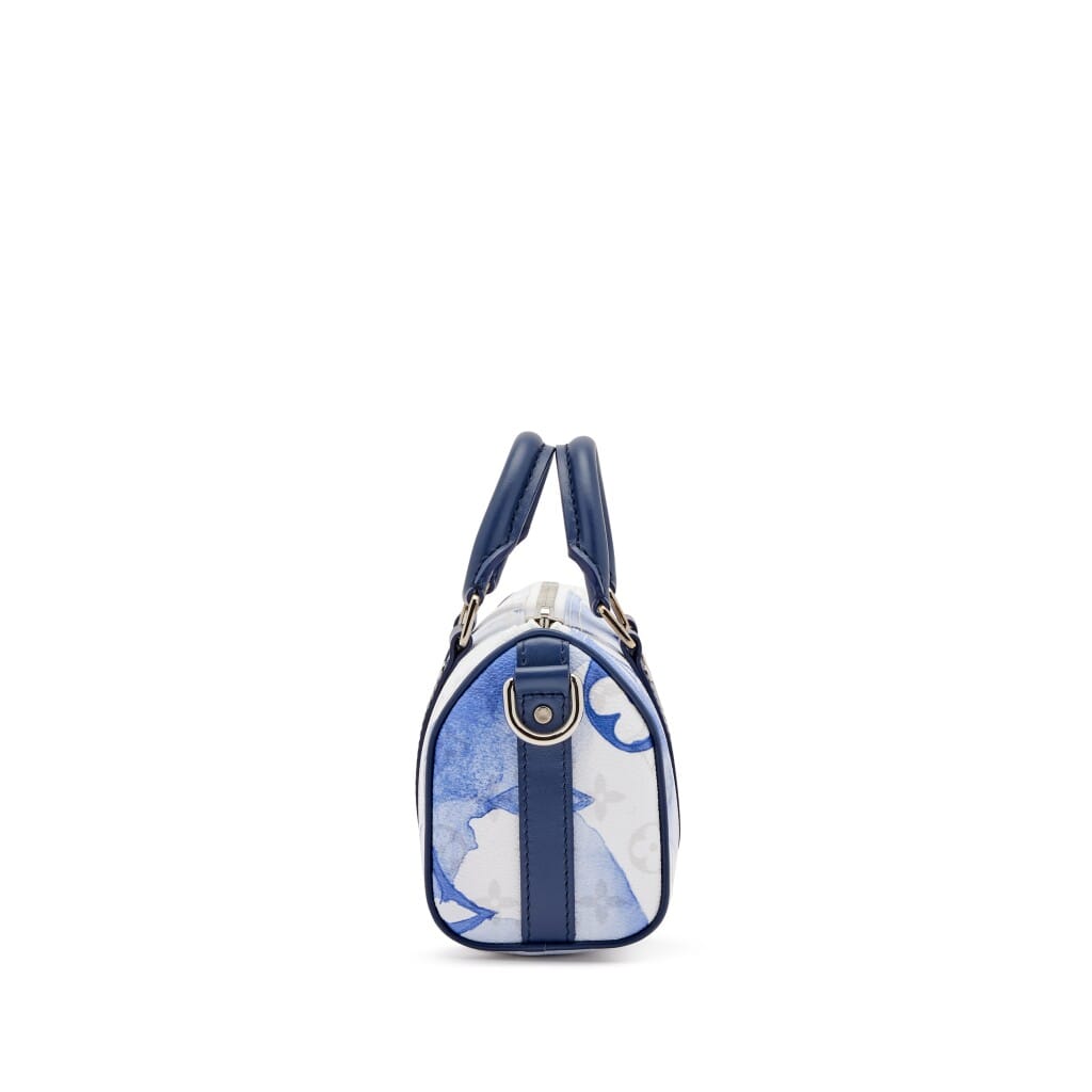 Monogram Watercolor Keepall XS Water Silver Hardware, 2021