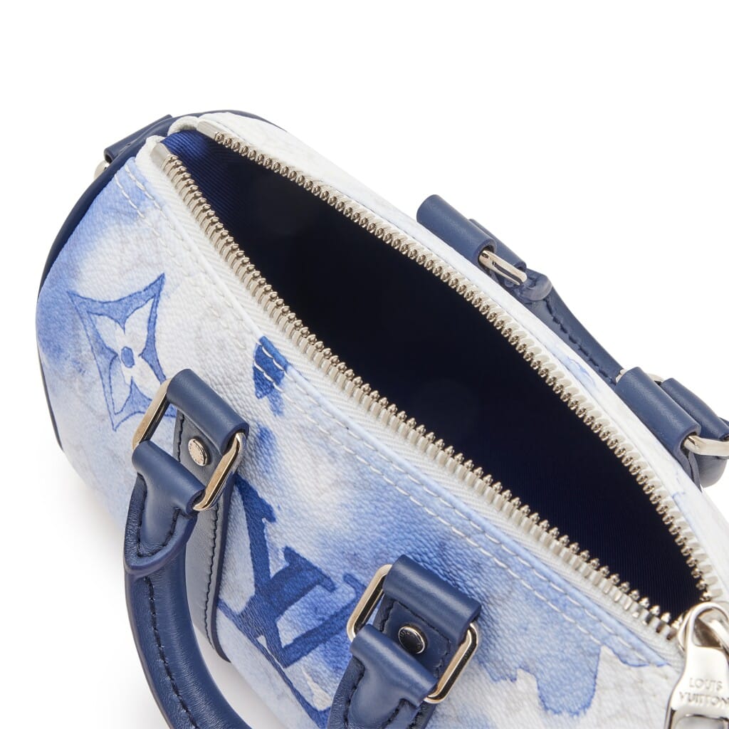 Monogram Watercolor Keepall XS Water Silver Hardware, 2021