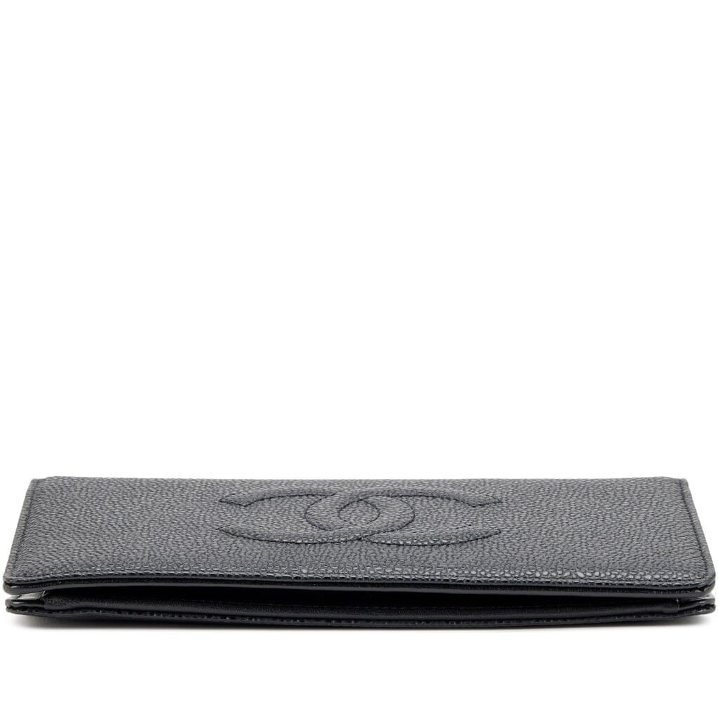 Black Caviar Timeless CC Yen Wallet, 2012-2013