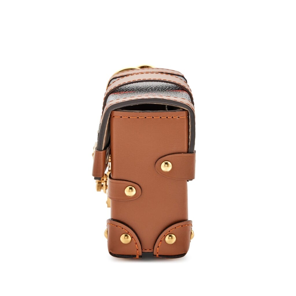 Grace Coddington Catogram Coated Canvas Mini Essential Trunk Gold Hardware, 2018
