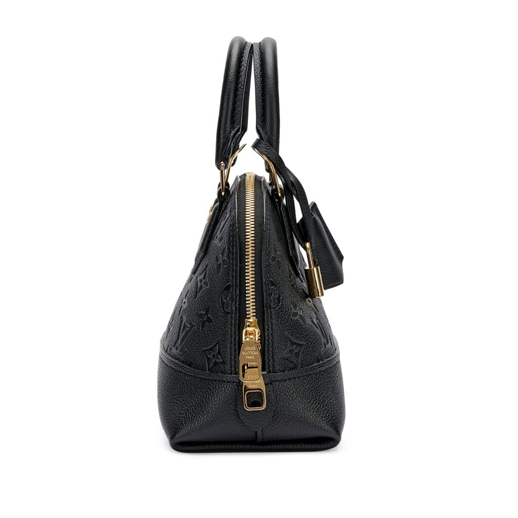 Black Monogram Empreinte Alma BB Gold Hardware