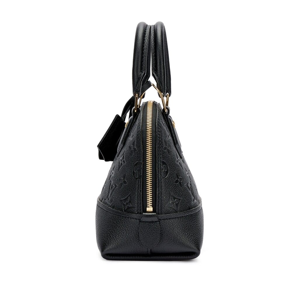 Black Monogram Empreinte Alma BB Gold Hardware