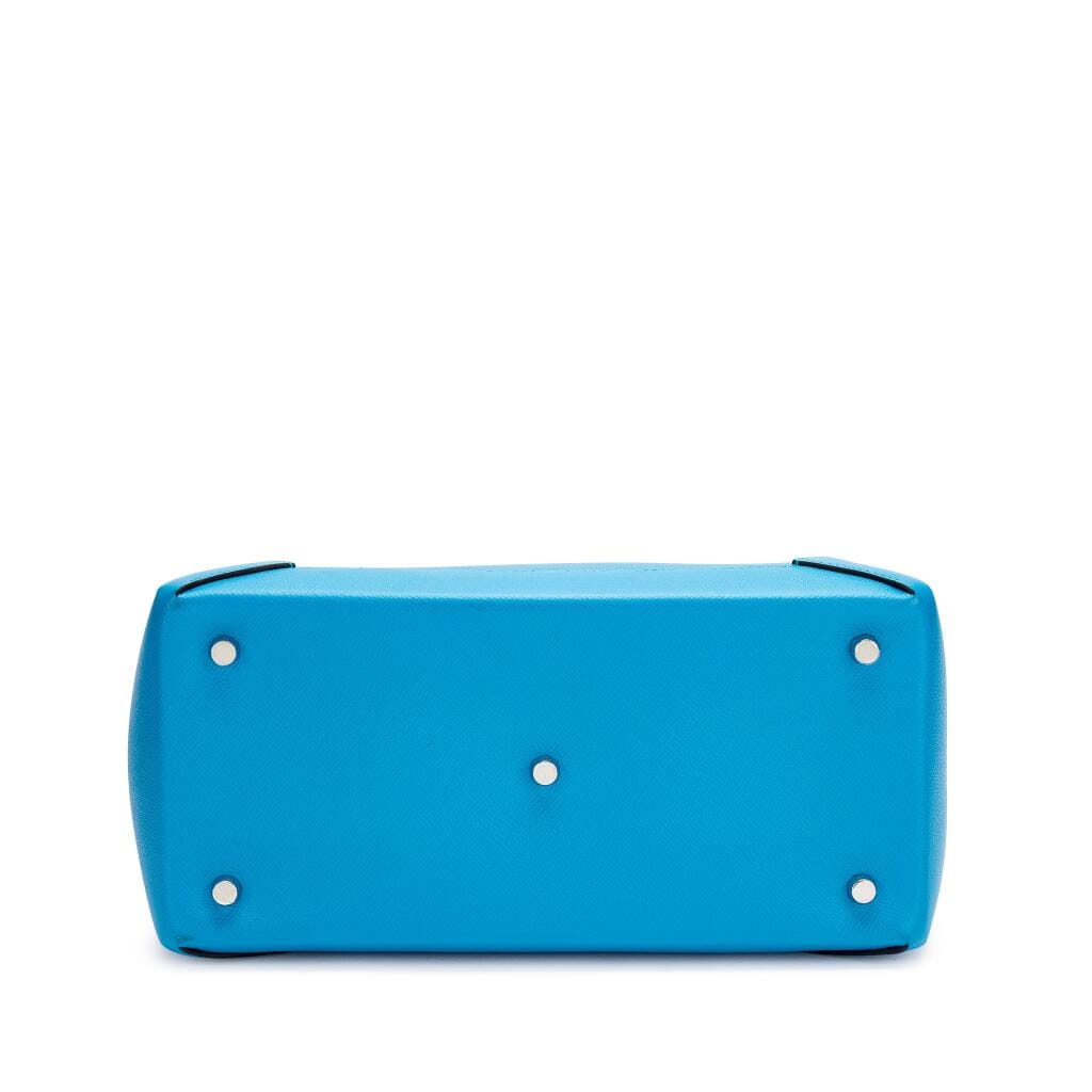 Bleu Zanzibar Evercolor and Epsom Maxibox Cabas 30 Palladium Hardware, 2017