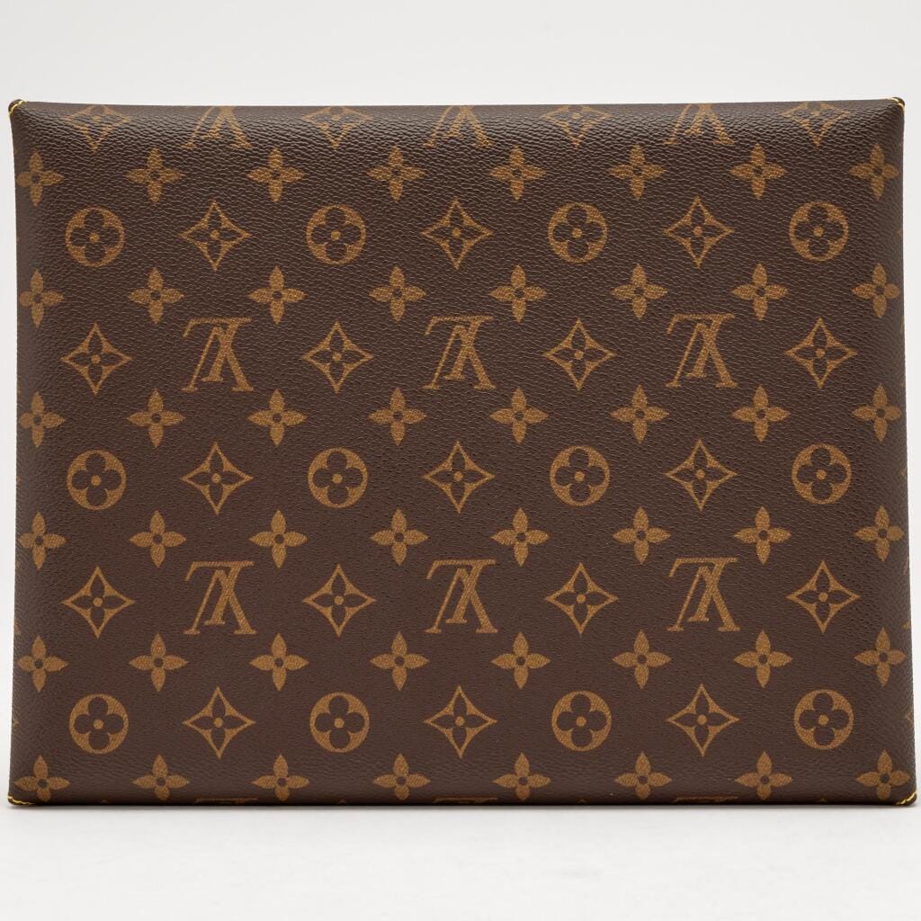 Ebene Monogram Coated Canvas Portfolio Case and Visionaire 18 Fashion Special, 1996