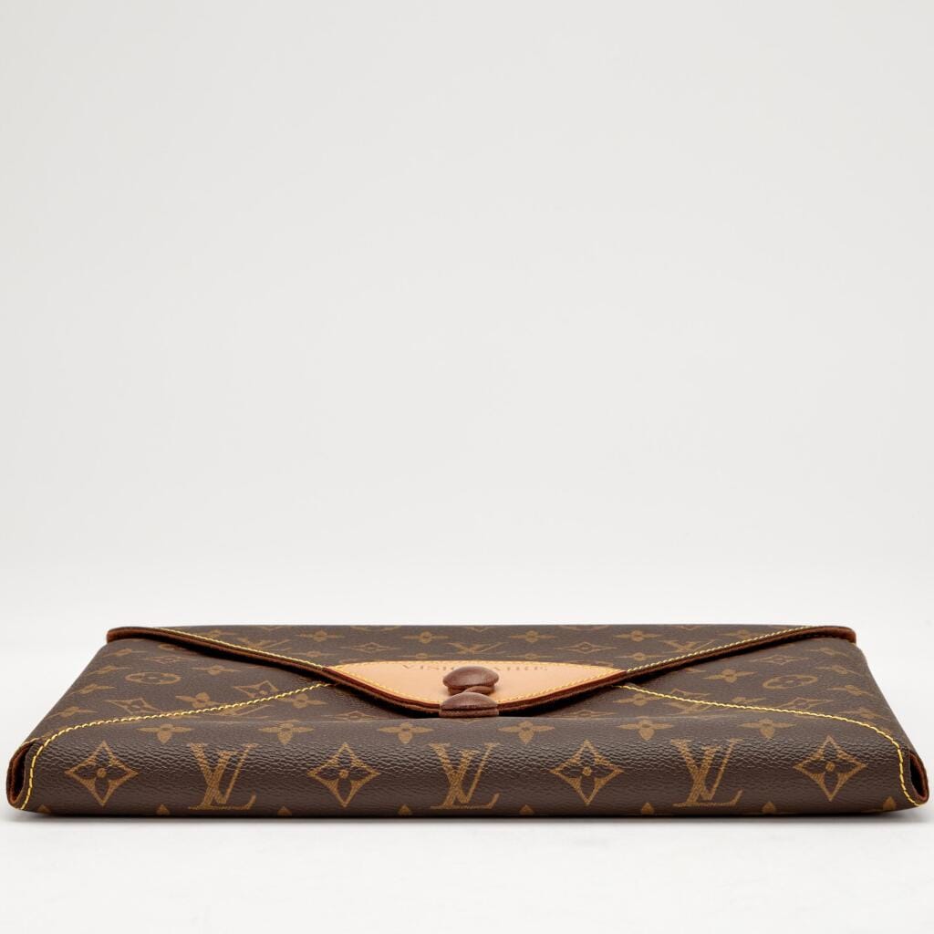 Ebene Monogram Coated Canvas Portfolio Case and Visionaire 18 Fashion Special, 1996