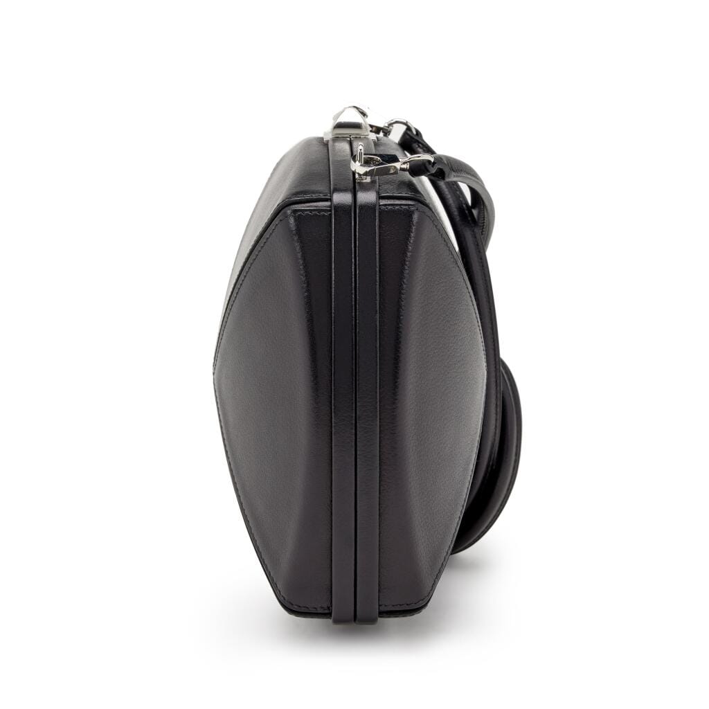 Black Villandry Medor Clou Minaudiere Palladium Hardware, 2020