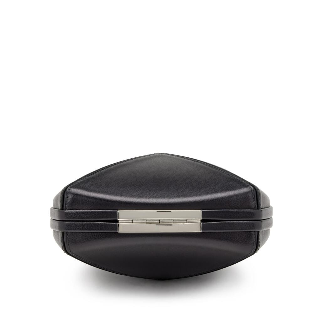 Black Villandry Medor Clou Minaudiere Palladium Hardware, 2020