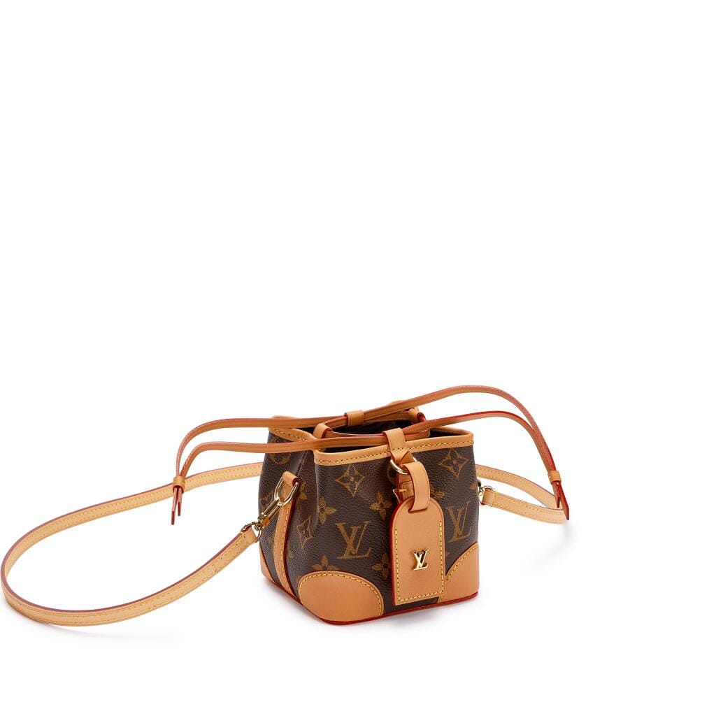 Monogram Coated Canvas Nano Noé Gold Hardware, 2020