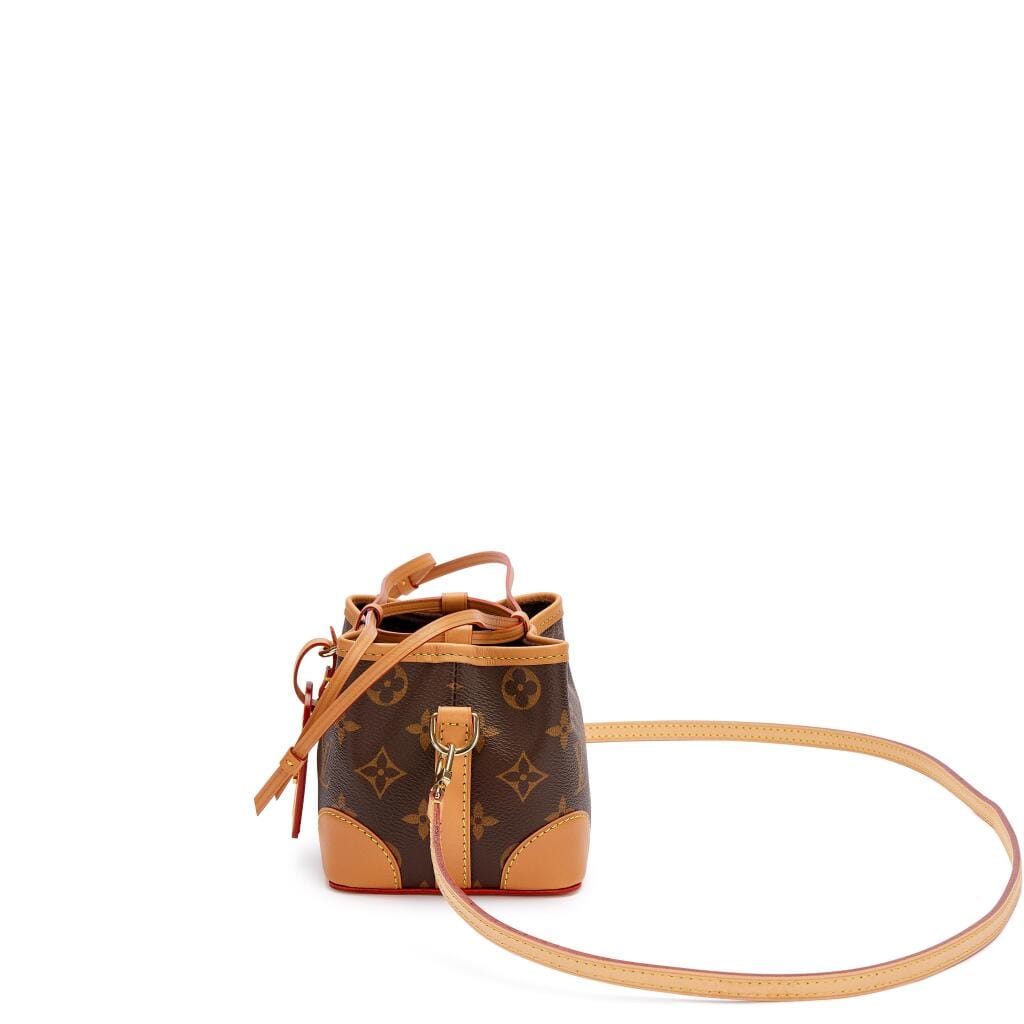 Monogram Coated Canvas Nano Noé Gold Hardware, 2020