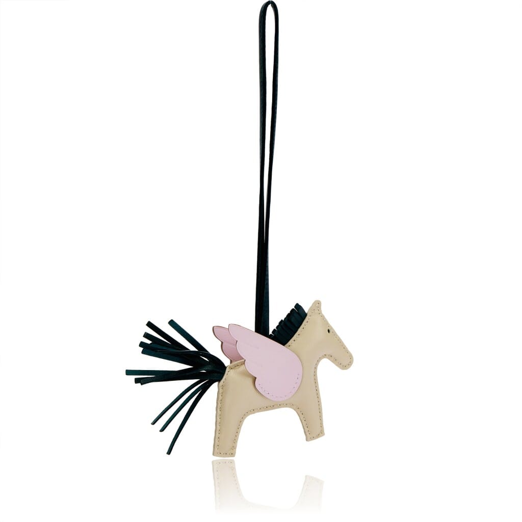 Craie, Vert Cypress, Mauve Pale Milo Lambskin and Swift GriGri Rodeo Pegase Charm PM, 2022