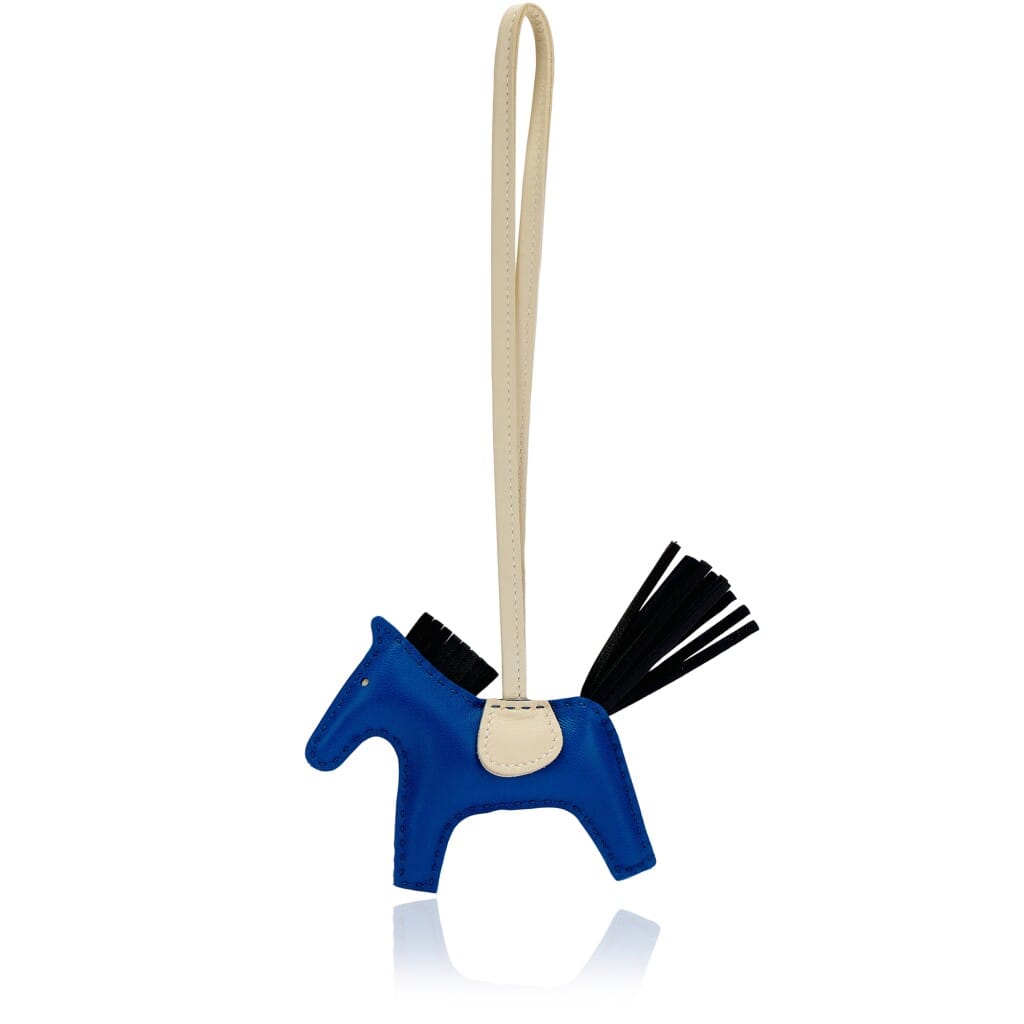 Bleu France, Black and Craie Milo Lambskin GriGri Rodeo Charm PM, 2022