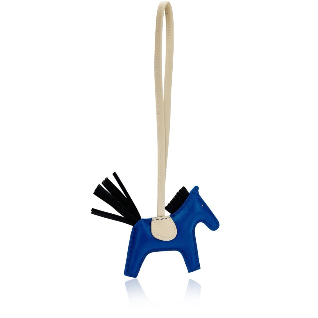 Bleu France, Black and Craie Milo Lambskin GriGri Rodeo Charm PM, 2022