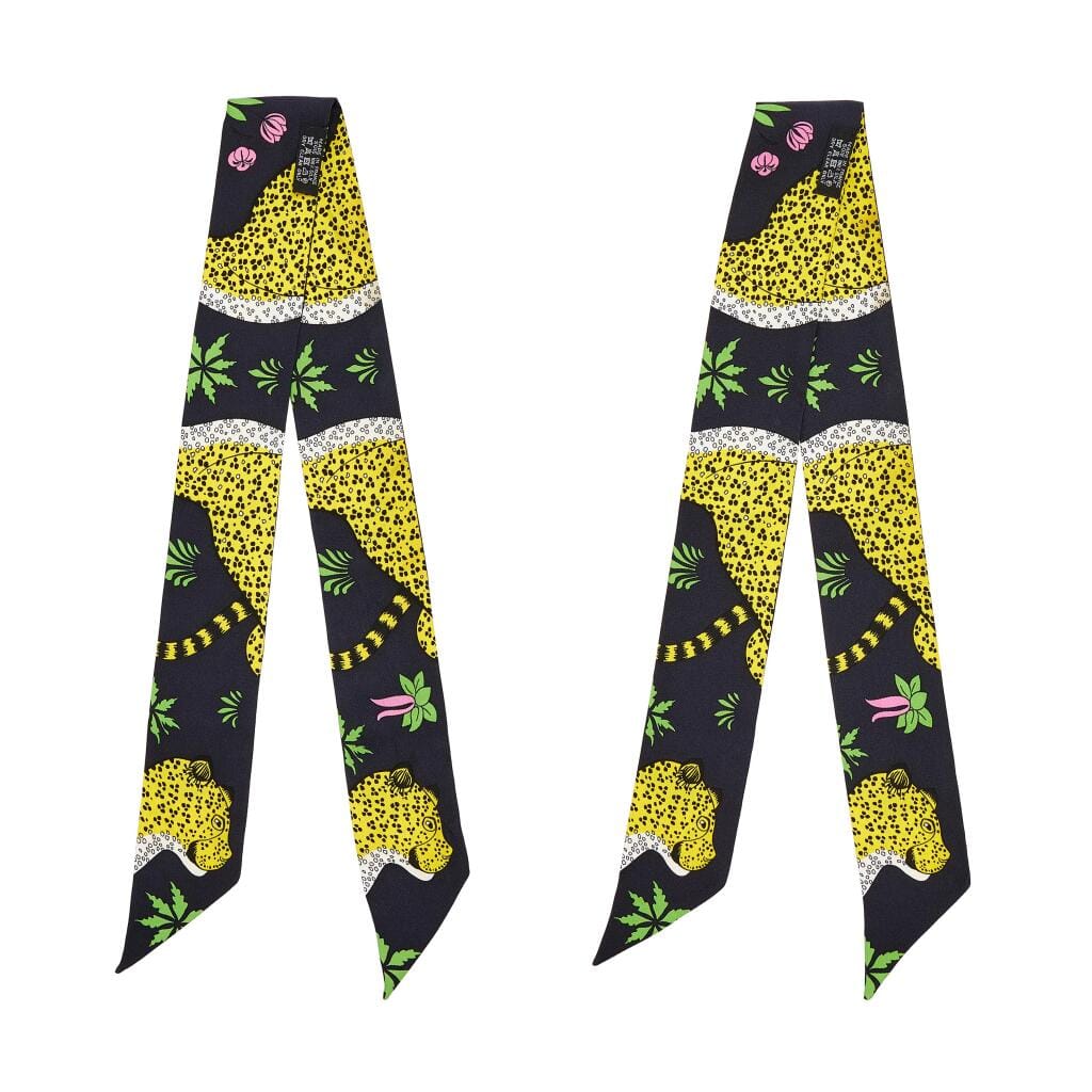 Les Leopards Twilly Scarves