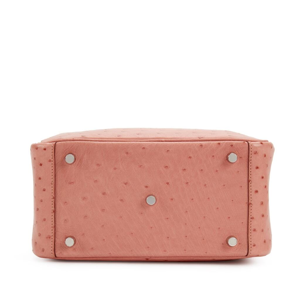 Terre Cuite Ostrich Lindy 26 Palladium Hardware, 2015