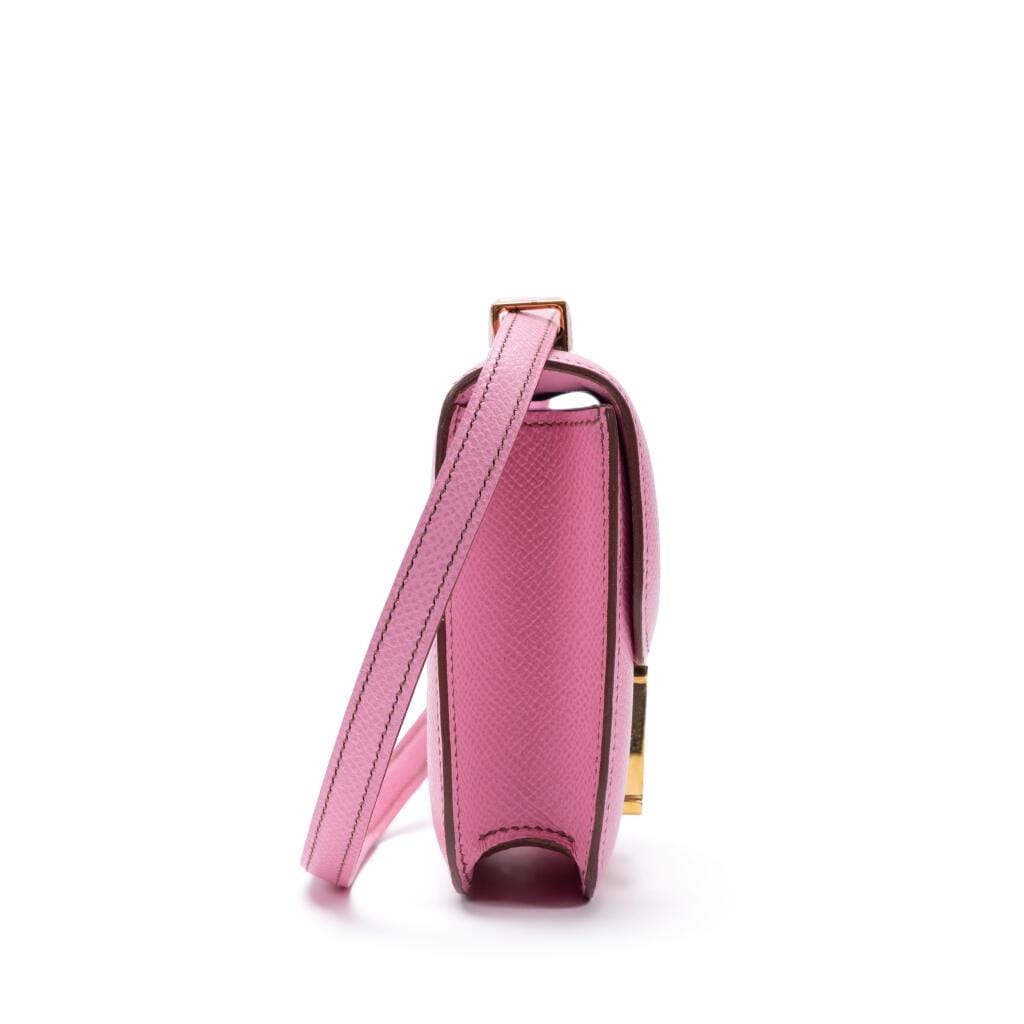 5P Bubblegum Pink Epsom Micro Constance 14 Gold Hardware, 2010