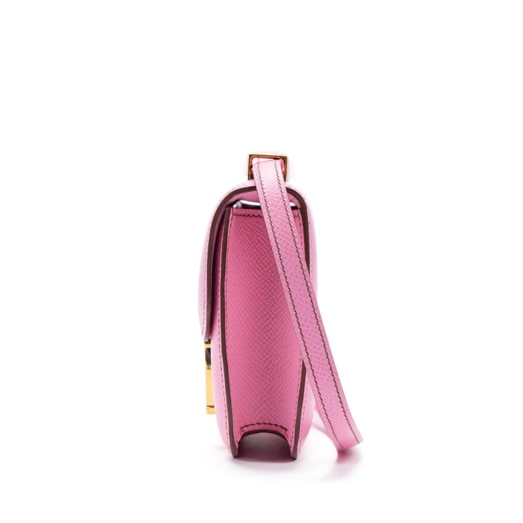 5P Bubblegum Pink Epsom Micro Constance 14 Gold Hardware, 2010
