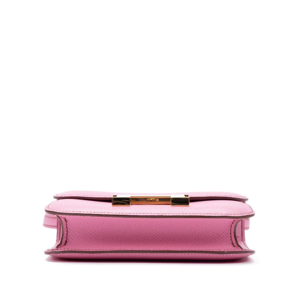 5P Bubblegum Pink Epsom Micro Constance 14 Gold Hardware, 2010
