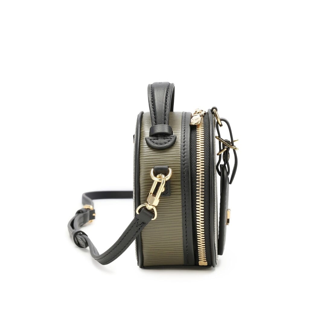 Kaki Epi Mini Boite Chapeau Gold Hardware, 2021-2022