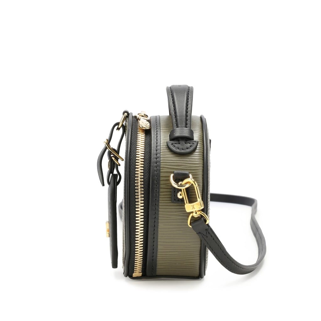 Kaki Epi Mini Boite Chapeau Gold Hardware, 2021-2022