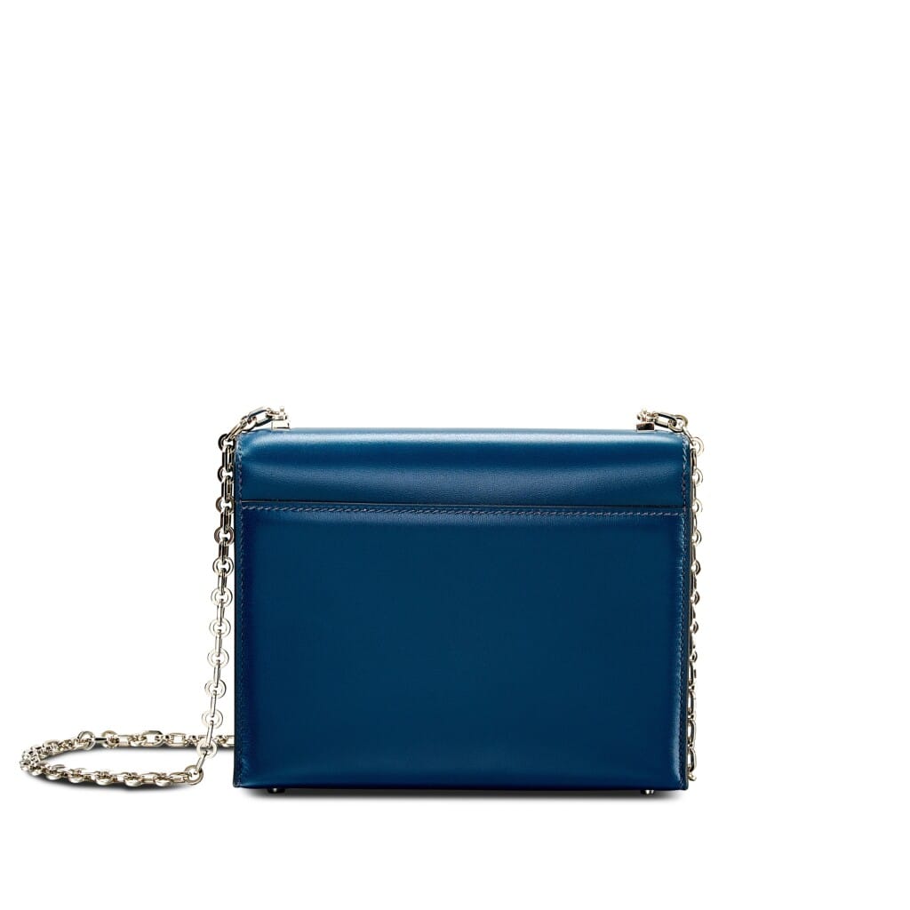 Bleu de Prusse Box Mini Verrou 17 Palladium Hardware, 2019