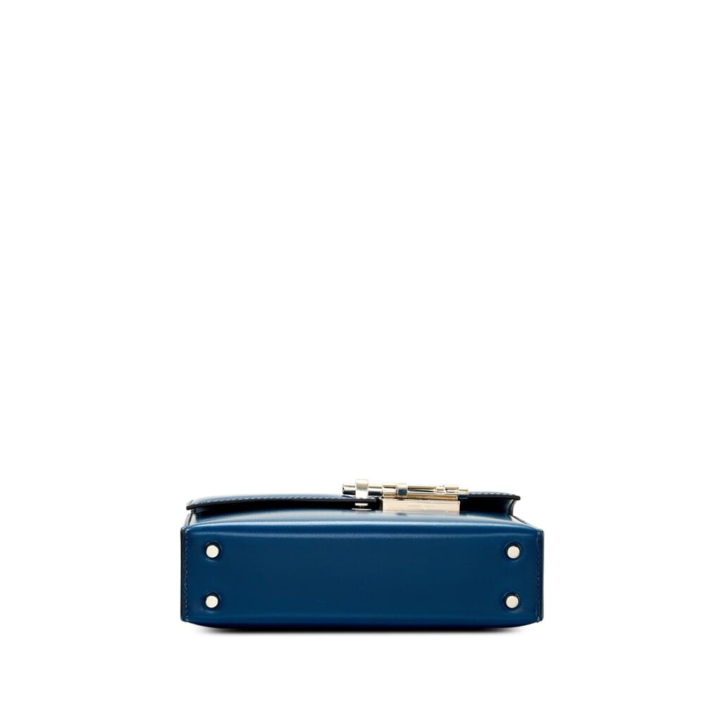 Bleu de Prusse Box Mini Verrou 17 Palladium Hardware, 2019