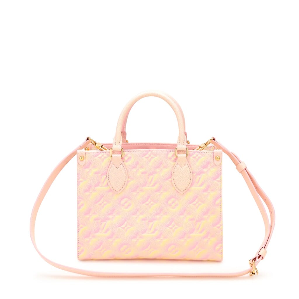 Pink and Yellow Monogram Empreinte OnTheGo PM Gold Hardware, 2022