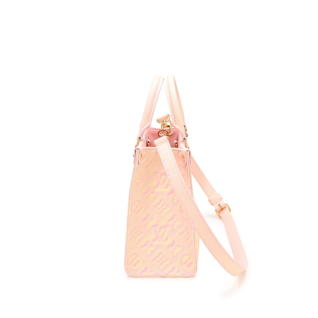Pink and Yellow Monogram Empreinte OnTheGo PM Gold Hardware, 2022