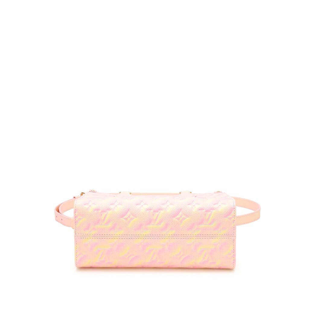 Pink and Yellow Monogram Empreinte OnTheGo PM Gold Hardware, 2022