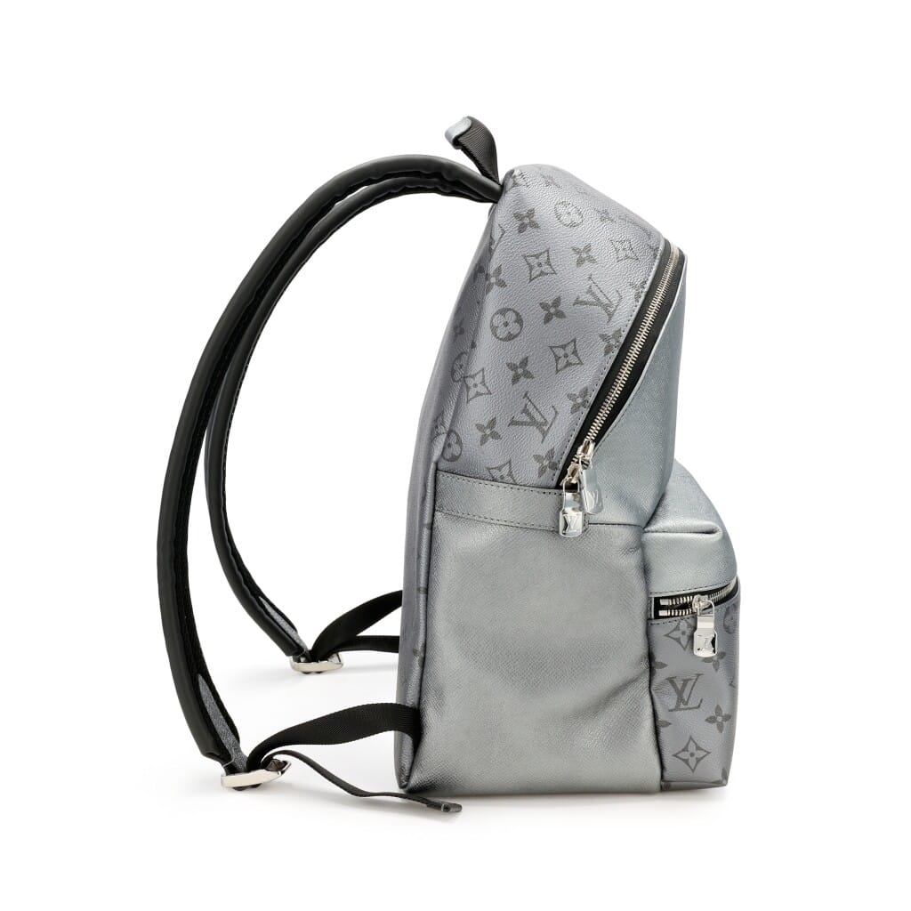 Grey Monogram Coated Canvas Taigarama Grey Discovery Backpack PM Silver Hardware, 2021