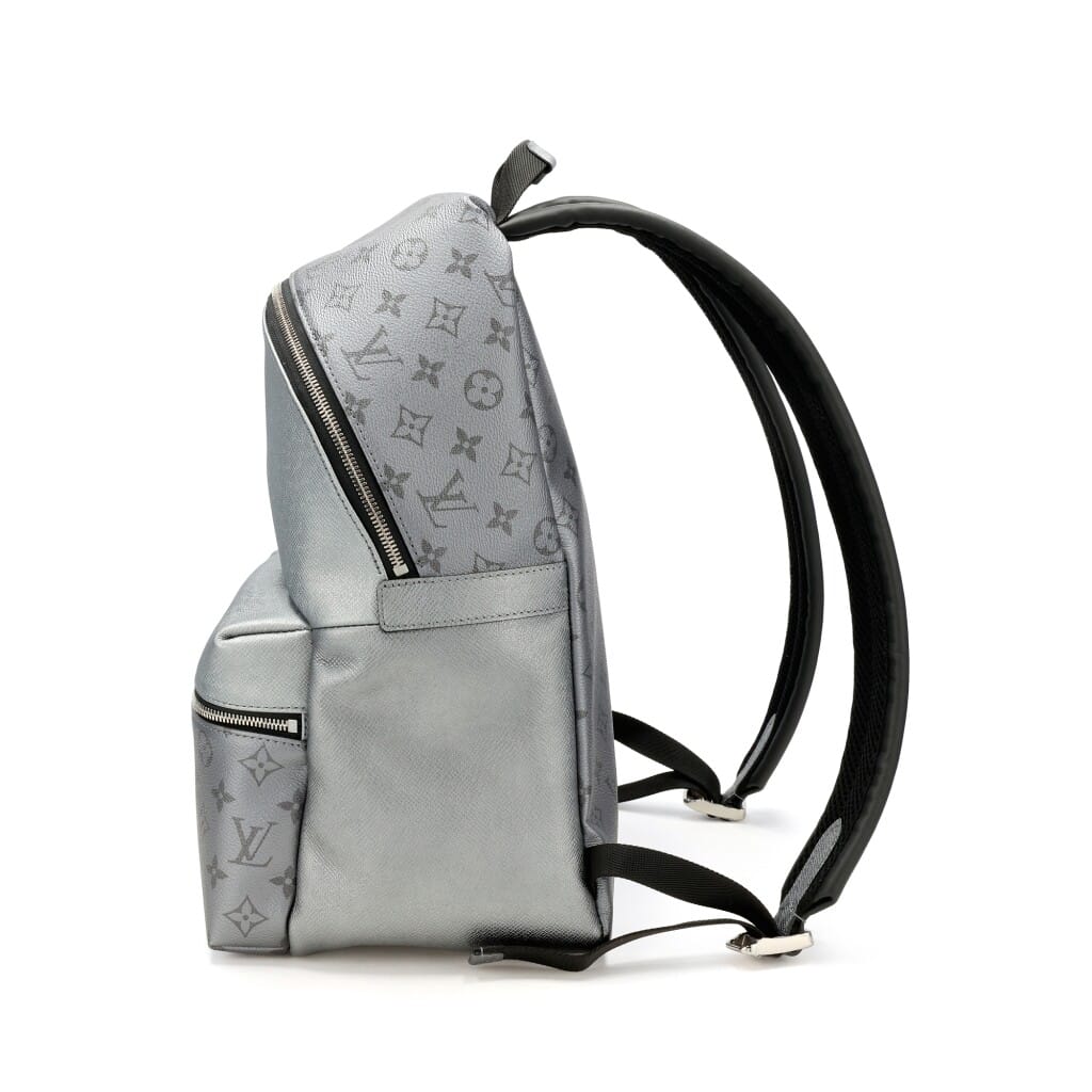 Grey Monogram Coated Canvas Taigarama Grey Discovery Backpack PM Silver Hardware, 2021