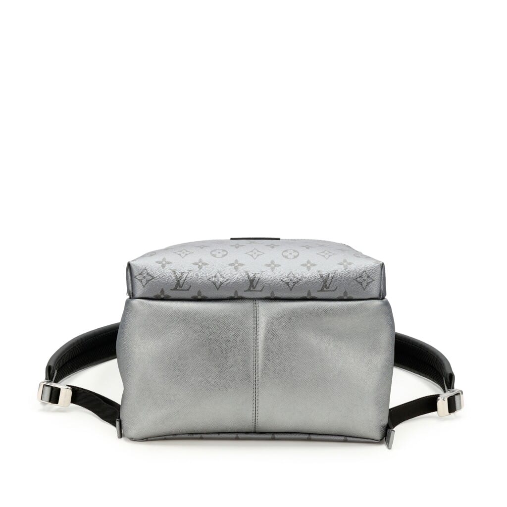 Grey Monogram Coated Canvas Taigarama Grey Discovery Backpack PM Silver Hardware, 2021