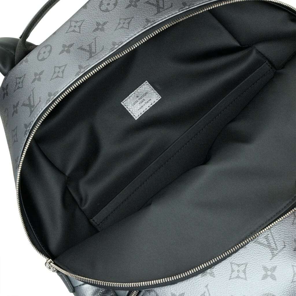 Grey Monogram Coated Canvas Taigarama Grey Discovery Backpack PM Silver Hardware, 2021
