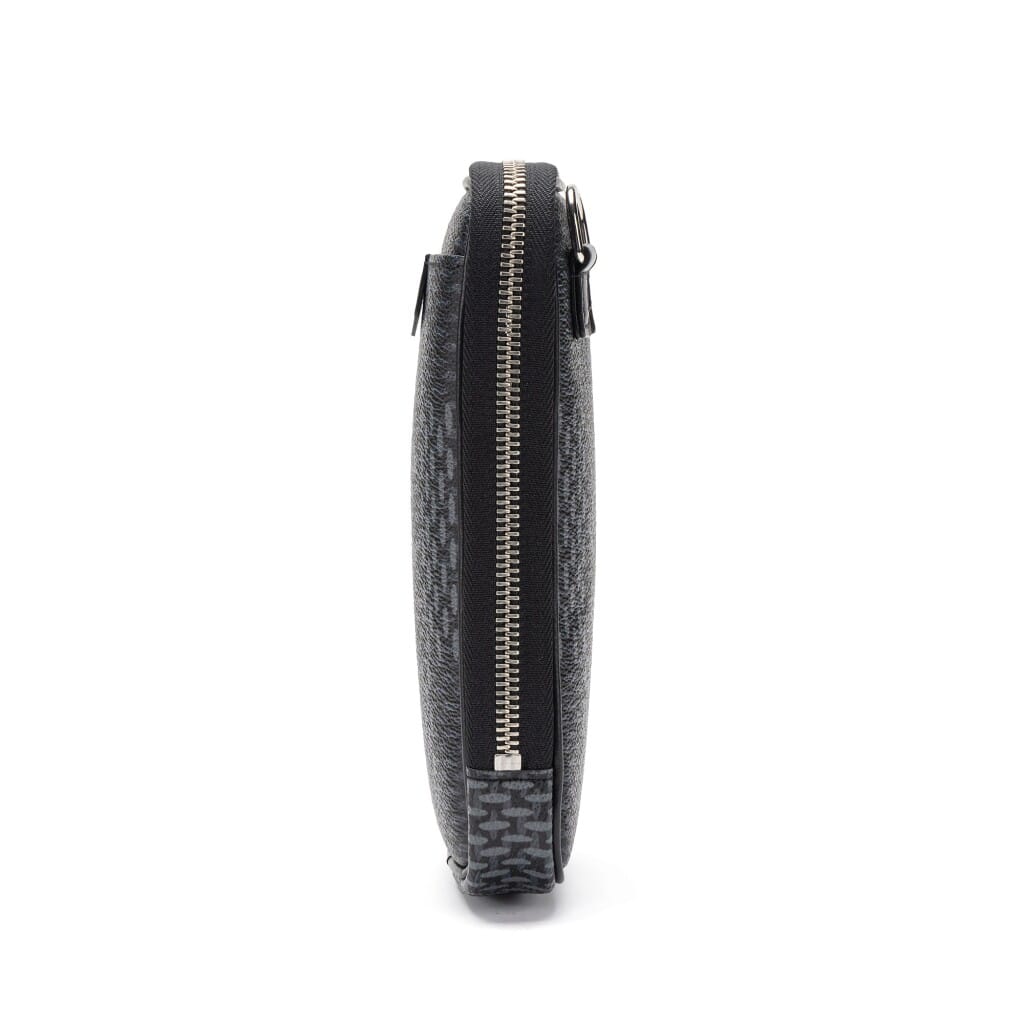 Graphite Damier 3D Modular Pouch Silver Hardware, 2020