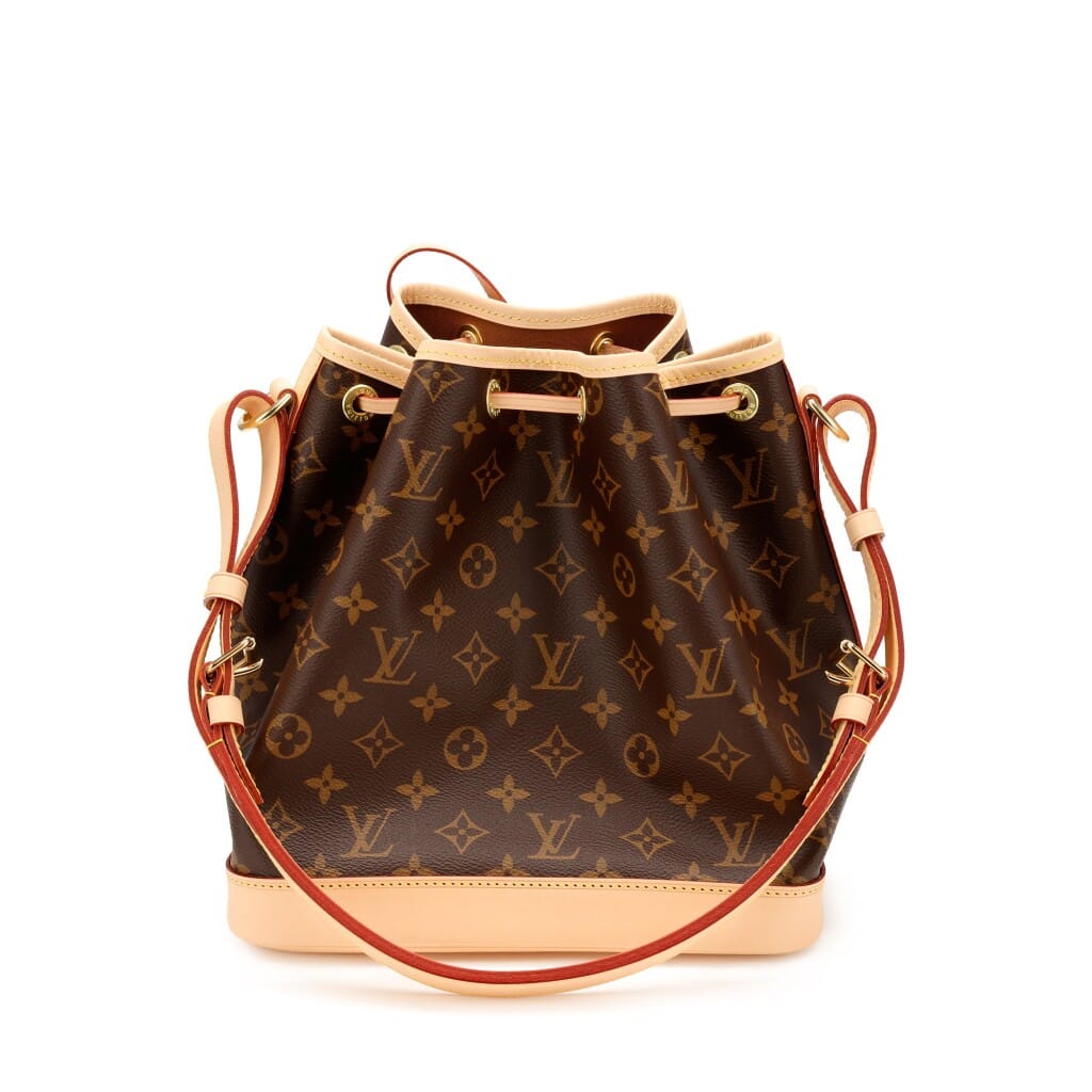Ebene Monogram Coated Canvas Petit Noé Gold Hardware, 2021-2022